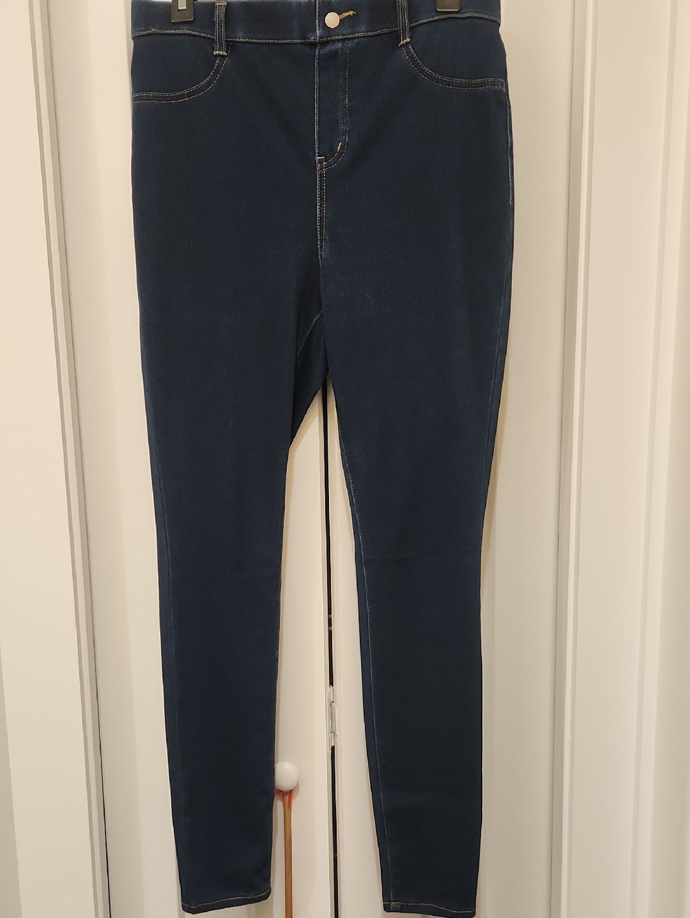 Slim Fit Navy Stretch Skinny Jeans for Women